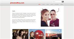 Desktop Screenshot of johnmraftery.com